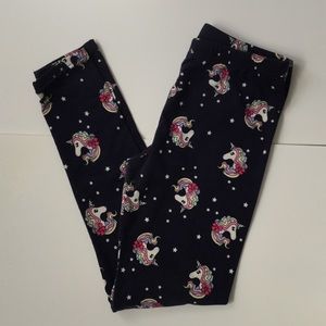 Unicorn leggings size 10/12